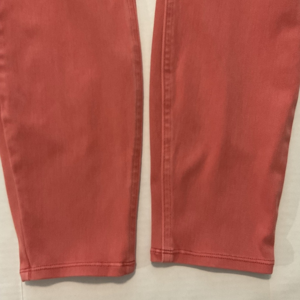 Spanx Women’s Jeanish Ankle Leggings Coral Red - Picture 7 of 10